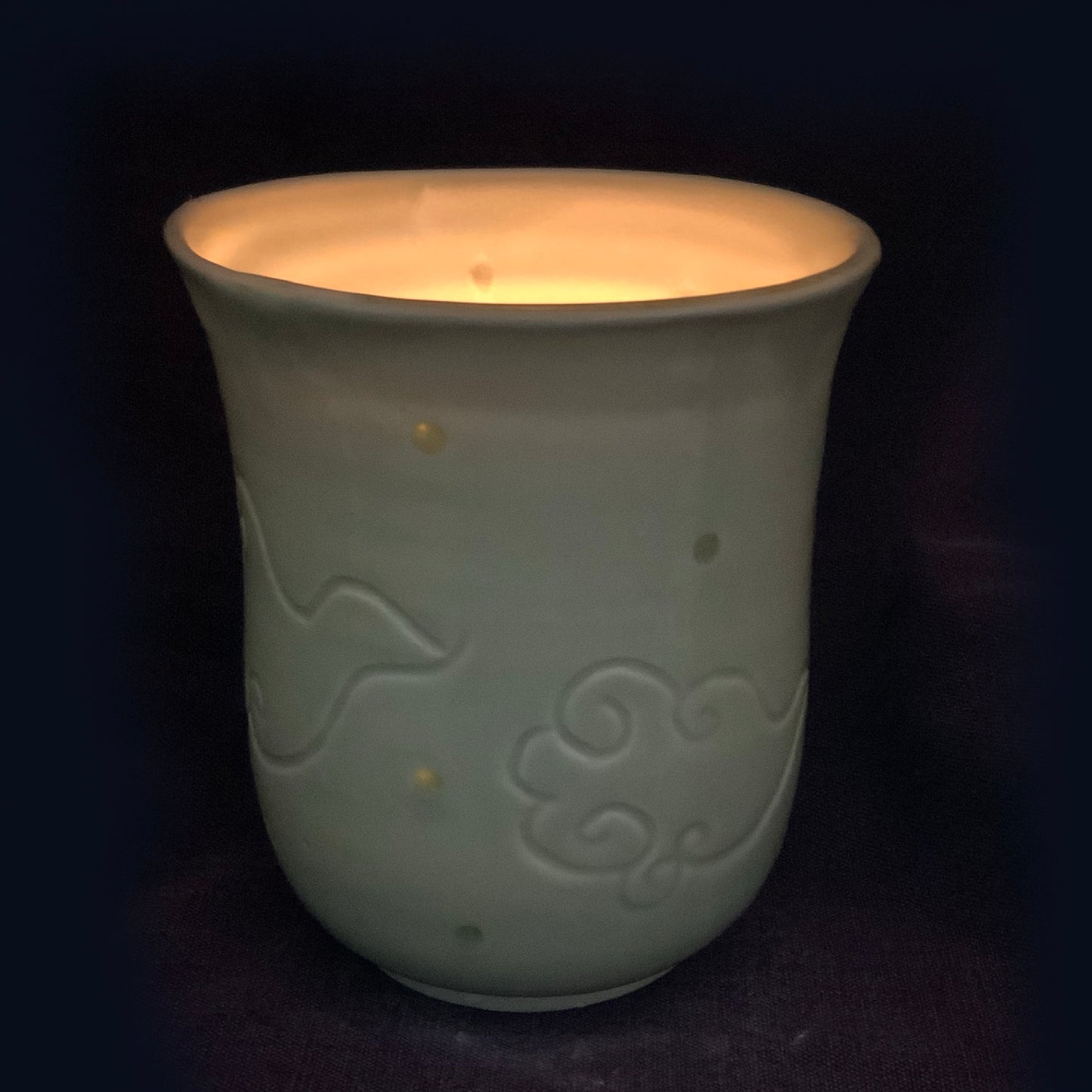 Fog in the Stars Porcelain Tumbler