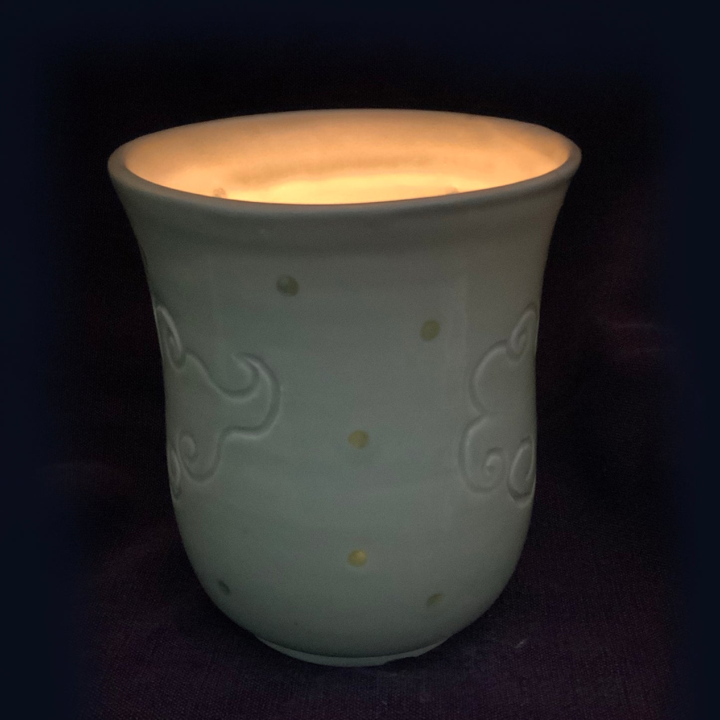 Fog in the Stars Porcelain Tumbler