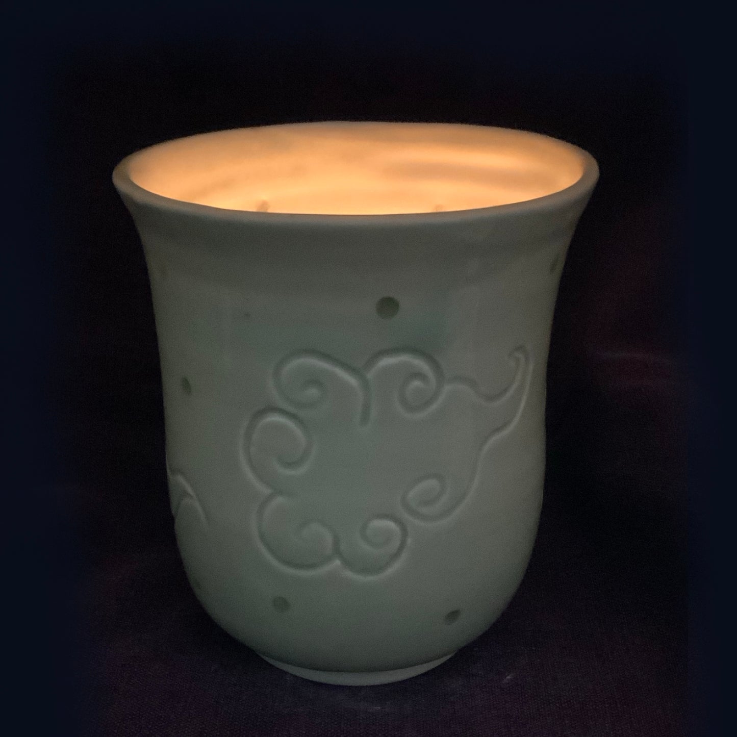 Fog in the Stars Porcelain Tumbler