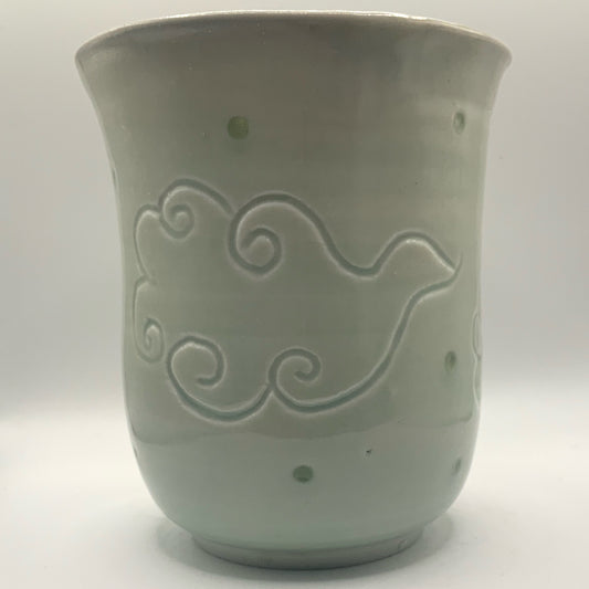 Fog in the Stars Porcelain Tumbler
