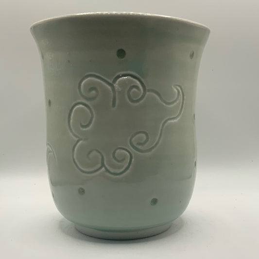 Fog in the Stars Porcelain Tumbler